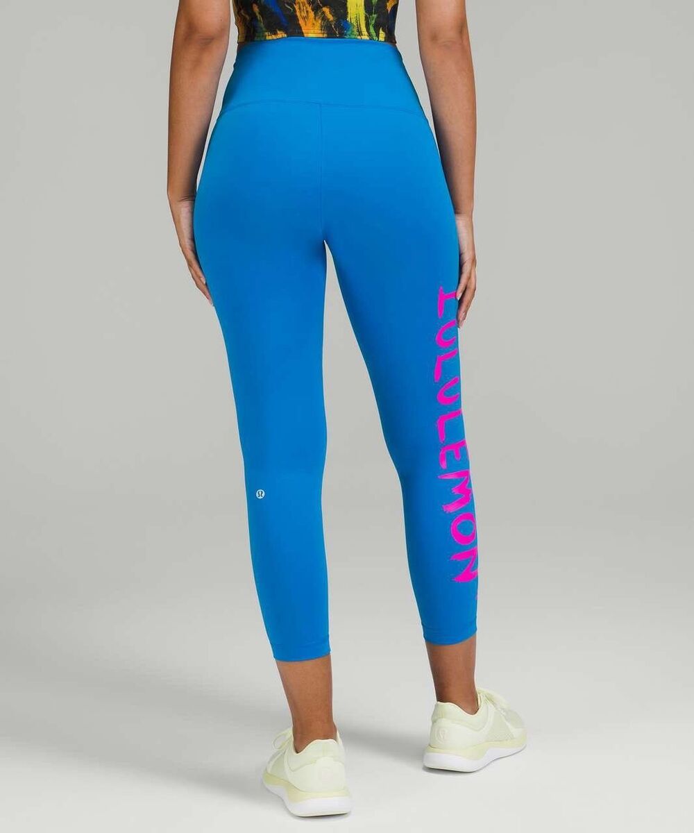 Lululemon Wunder Train Wordmark Leggings 2